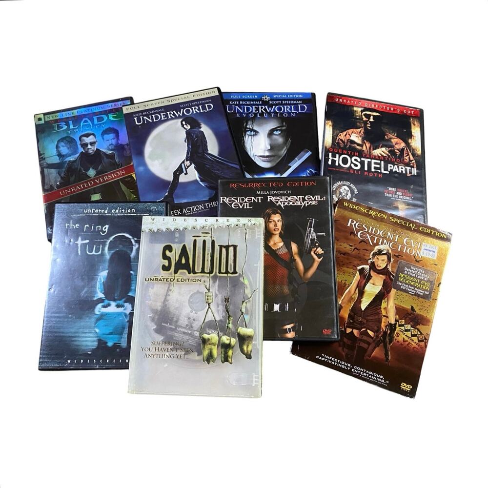 Retro Sci-fi/Horror DVD Lot of 8